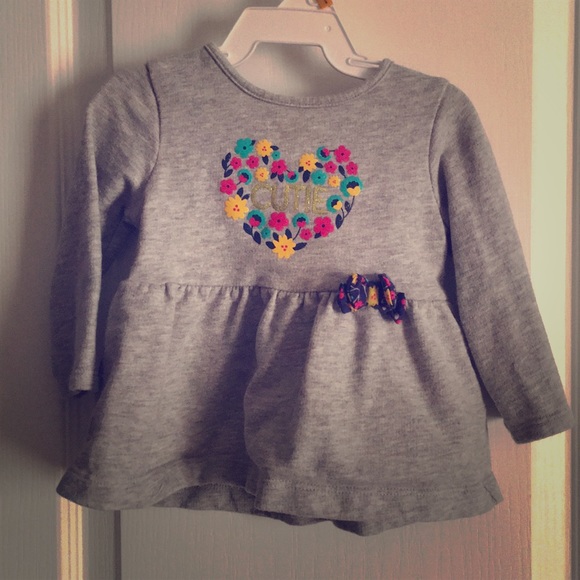 Omg sleeve gray shirt - Picture 1 of 1